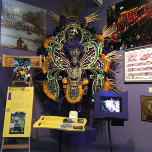 There were many gorgeous costumes on display.