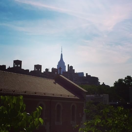 Empire State building from the Highline.