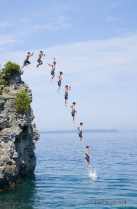 Cliffjumpers. Credit Dennis Graves. Creative Commons https://creativecommons.org/licenses/by-nc-nd/2.0/
