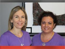 Awesome organiser Sonya Anderson and Anne De Luca