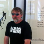 Arnzen with On Quiet Nights original poetry/art