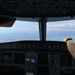 Base to final over Lake Michigan