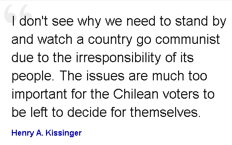 Kissinger on Chile