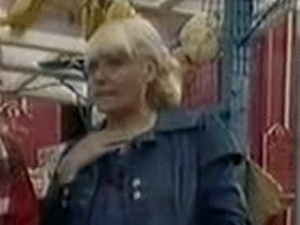 Wendy Richard in Doctor Who -Dimensions in Time: Part One as Pauline Fowler.
