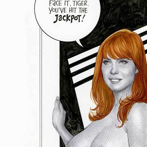 Frank Cho Mary Jane Commission
