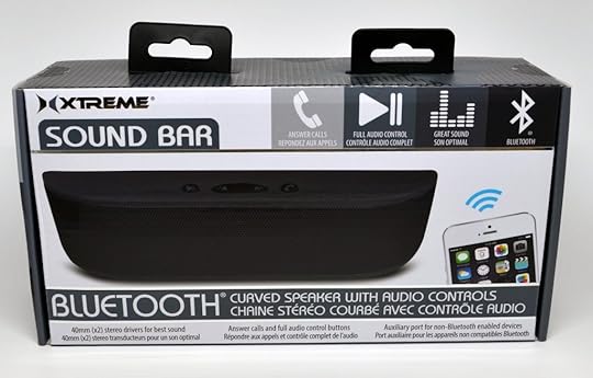 The front of the box for the speaker.