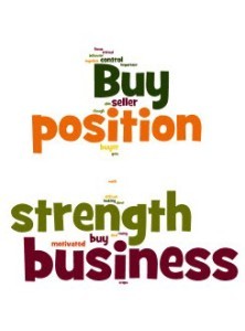 Buy business from a position of strength