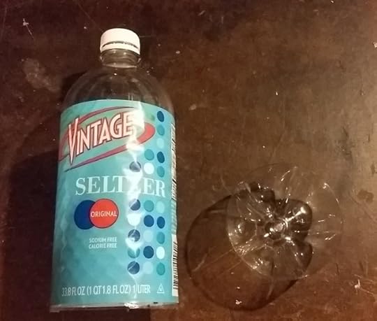 Remove bottom from plastic botle