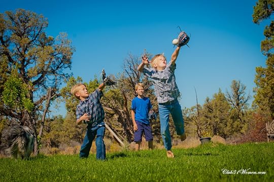 The Boys Playing Baseball