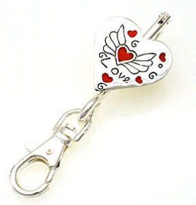 Love-hear-wings key finder jewelry