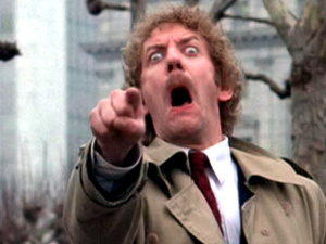 Donald Sutherland in Invasion of the Body Snatchers
