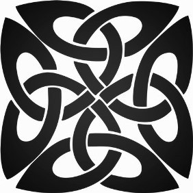 celtic knot BW RDC