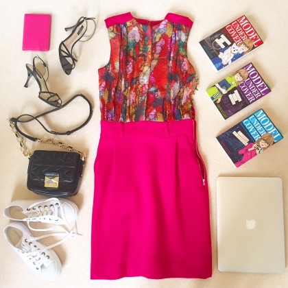 Some of the essentials I took with me on my book tour...