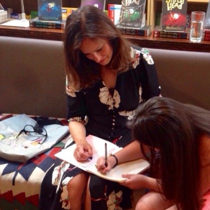 Meeting awesome MUC readers at Nomad Books!