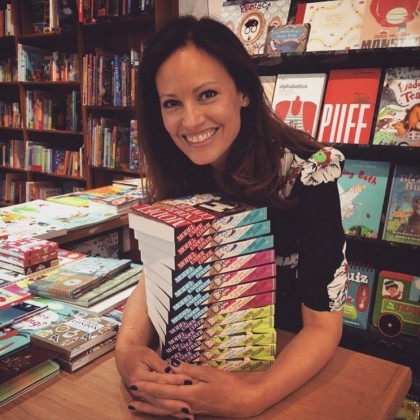 Signing stock at cosy Daunt Books in Chelsea!