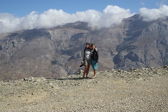 Me & Nat Mount Kedros in background