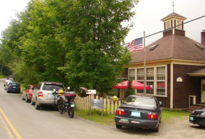 VT poet Jerry Johnson's restored schoolhouse home in Albany, VT Photo Credit: Jerry Johnson