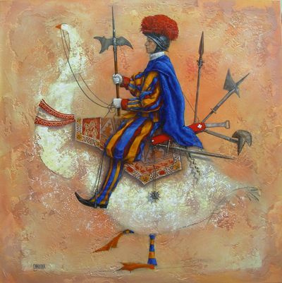 ''The Swiss Halberd'' by Catherine Chauloux