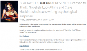 Blackwells event