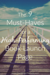 9 Must-Haves for a High-Performing Book Launch Page