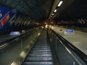 Tube Escalator