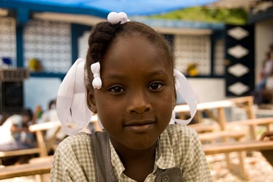 School girl in Haiti, Photo: Lee Cohen