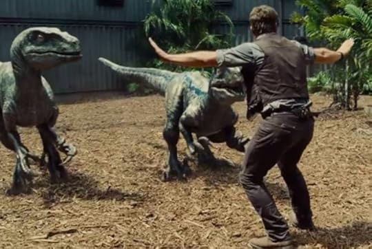 Who is more real here - Chris Pratt or the Raptors?