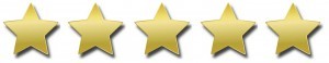 Five gold stars