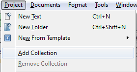 Scriv Add Collection