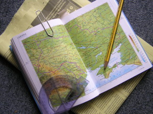 Survive Travel 8 Step Travel Planning Guide - Map
