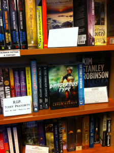 The Dangerous Type at West Portal Books, San Francisco: between Reynolds and Robinson.