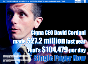 Cigna_CEO_david cordani Deny Care_27 Million