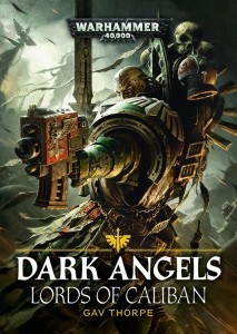 Cover of Lords of Caliban by Gav Thorpe (published by Black Library) artwork by Raymond Swanland