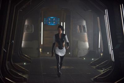 Ruby Rose coming your way tonight on Dark Matter!