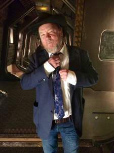 Director Bruce McDonald - ready for action!