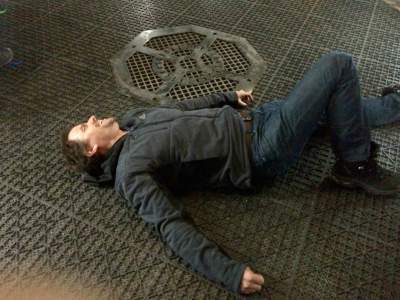 Man down!