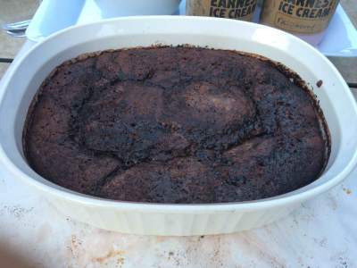 Oh and chocolatey dessert.