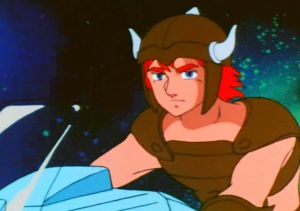 Rand in a Viking helmet. You're welcome.