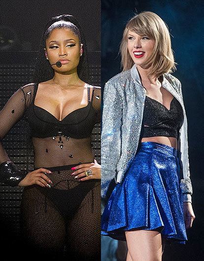 Nicki Minaj and Taylor Swift