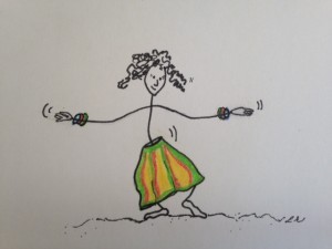 Laurie's art belly dance