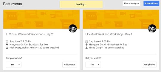 Google hangouts promotions