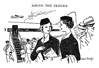 'Above the clouds' by Alice Bush, in 'The Years of Grace'