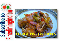GINGER CHILLI CHICKEN CHINESE