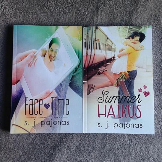 Proofs arrived! FACE TIME & SUMMER HAIKUS look so great next to each other! #365days #ig2015 #dailyphoto #bookstagram