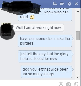 bad facebook message