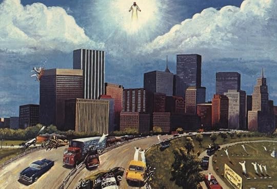 Eerie painting of The Rapture by Charles Anderson, 1983 (the year of my birth).
