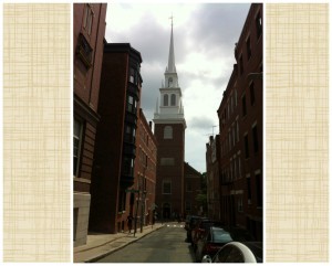 Old North Church, Boston, July 2014 (Photo: Sarah Sundin)