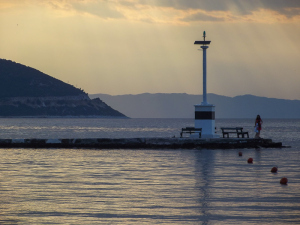 Sundown on Thassos - A self-indulgent reminder of a happy 2 weeks in the sun!