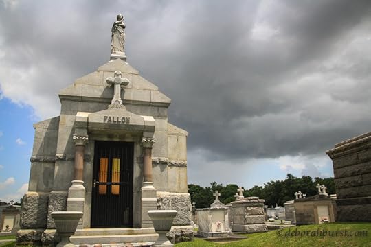 Fallon tomb with stained glass wm