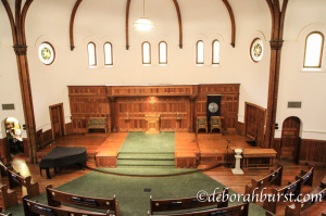 Circular church vert upstairs view horiz wm